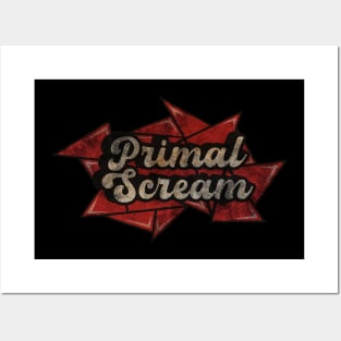 Primal Scream - Red Diamond Posters and Art